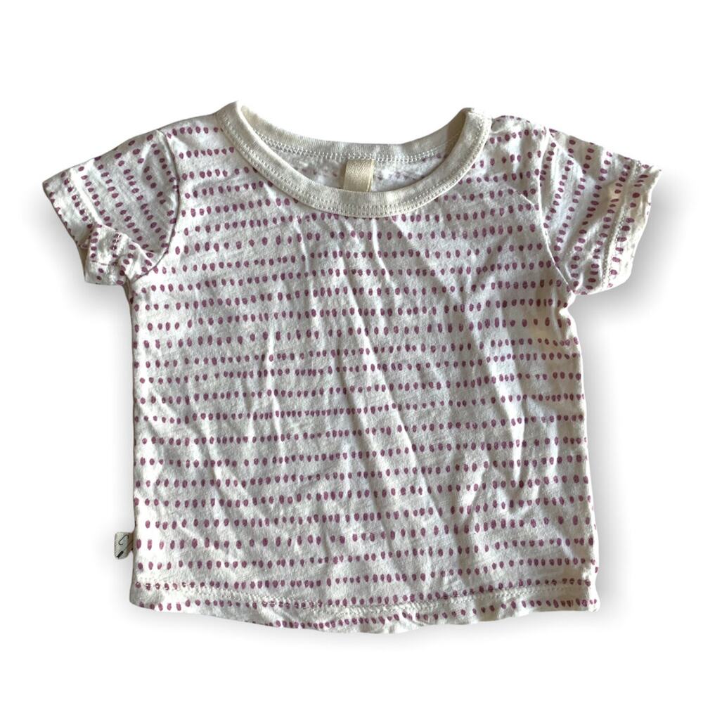 Childhoods Pink Orchid Dash Dot Tee